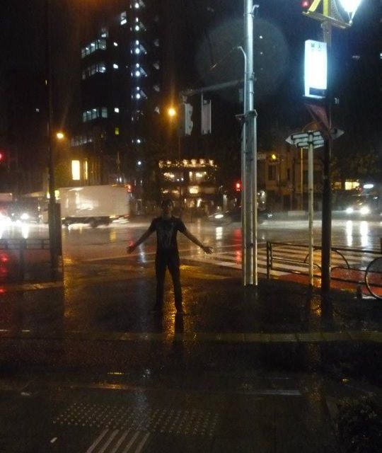 My first Rain Shower in Japan